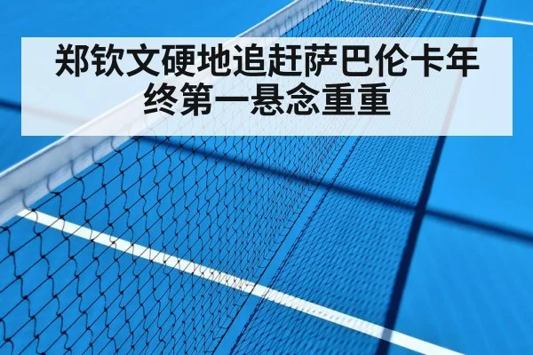 郑钦文硬地追赶萨巴伦卡年终第一悬念重重