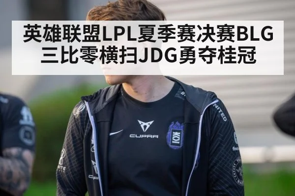 英雄联盟LPL夏季赛决赛BLG三比零横扫JDG勇夺桂冠